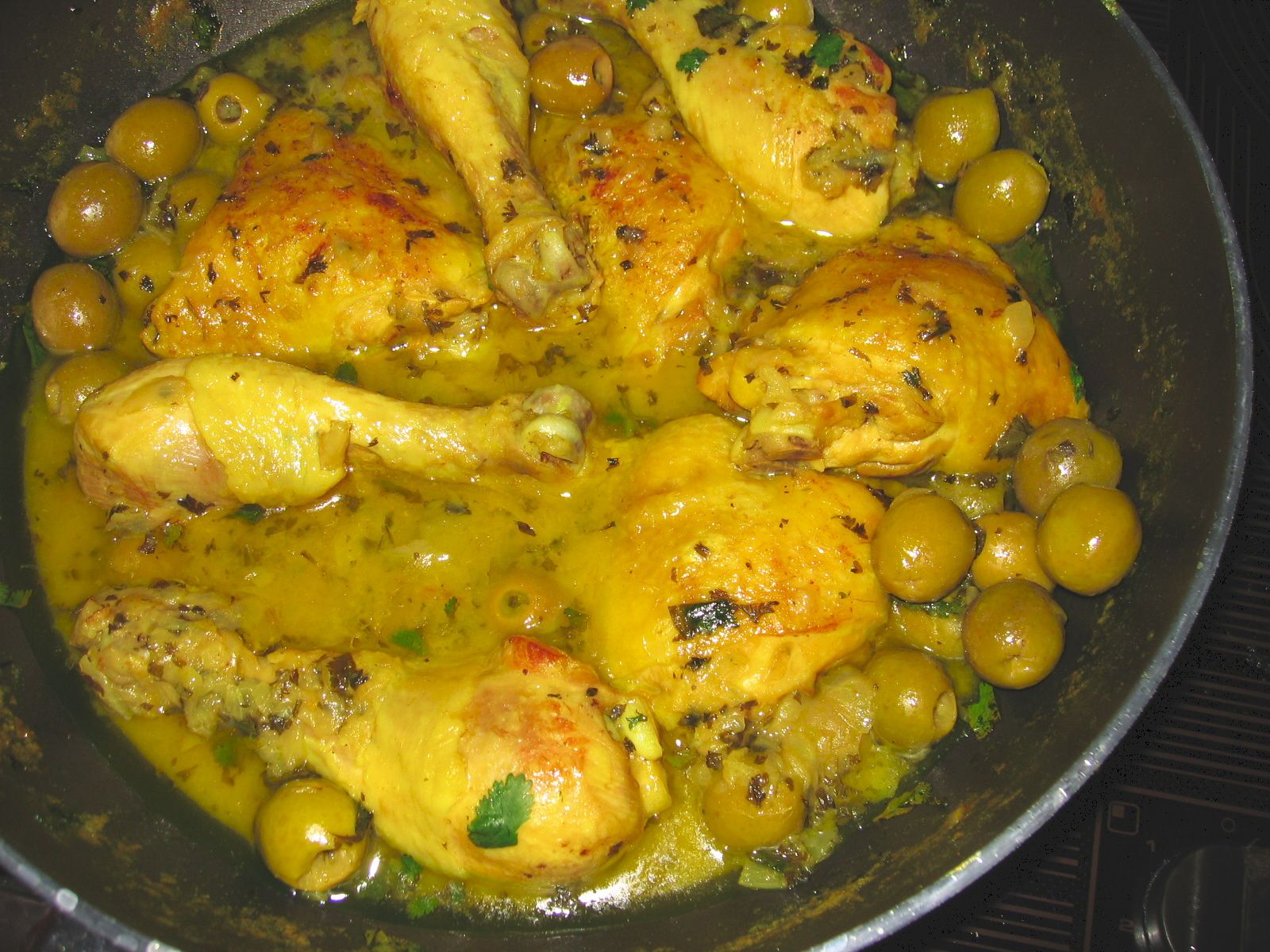 Poulet Olives Citron